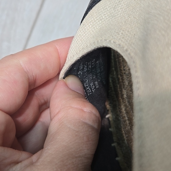 Tory Burch Women's Textile Espadrille Wedge Logo Shoes Sz 8M - Picture 16 of 16